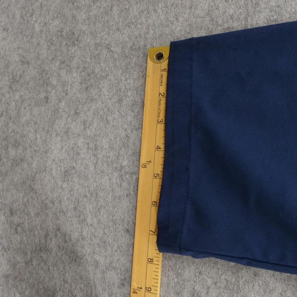 Lululemon Pants Mens 38 Blue ABC Slim Straight Flat Front Pockets Golf